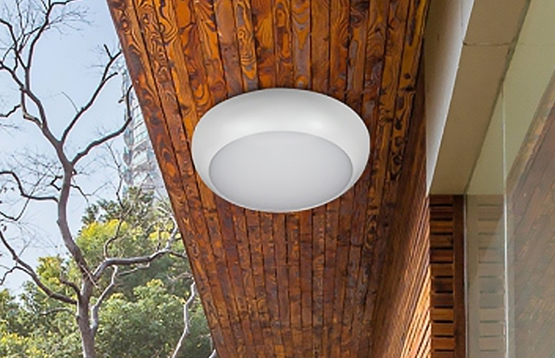 Lg09o modern inducție simplă de urgență IP65 SMART rotund Bulkhead